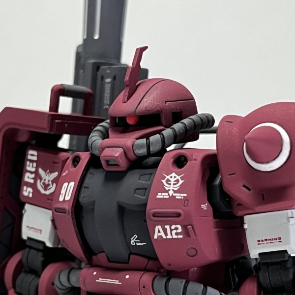 ZAKU II HIGH MOBILITY TYPE S-RED CUSTOM