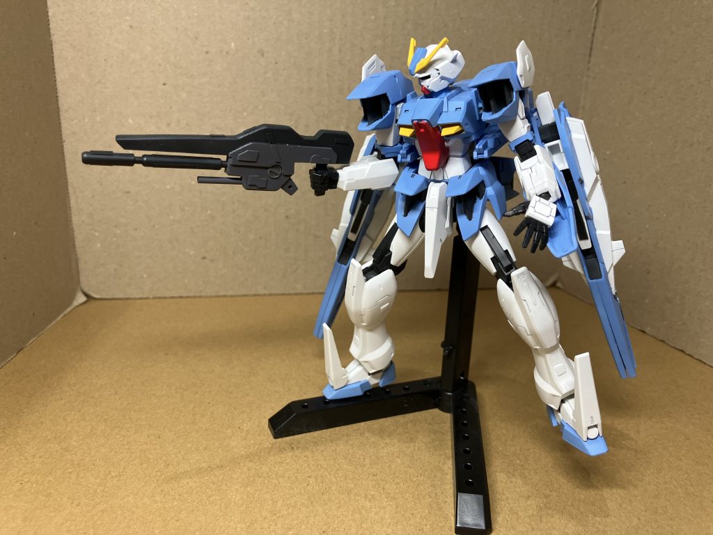 前回のブラックとほぼ同じ構成のため、それなりに可動します。