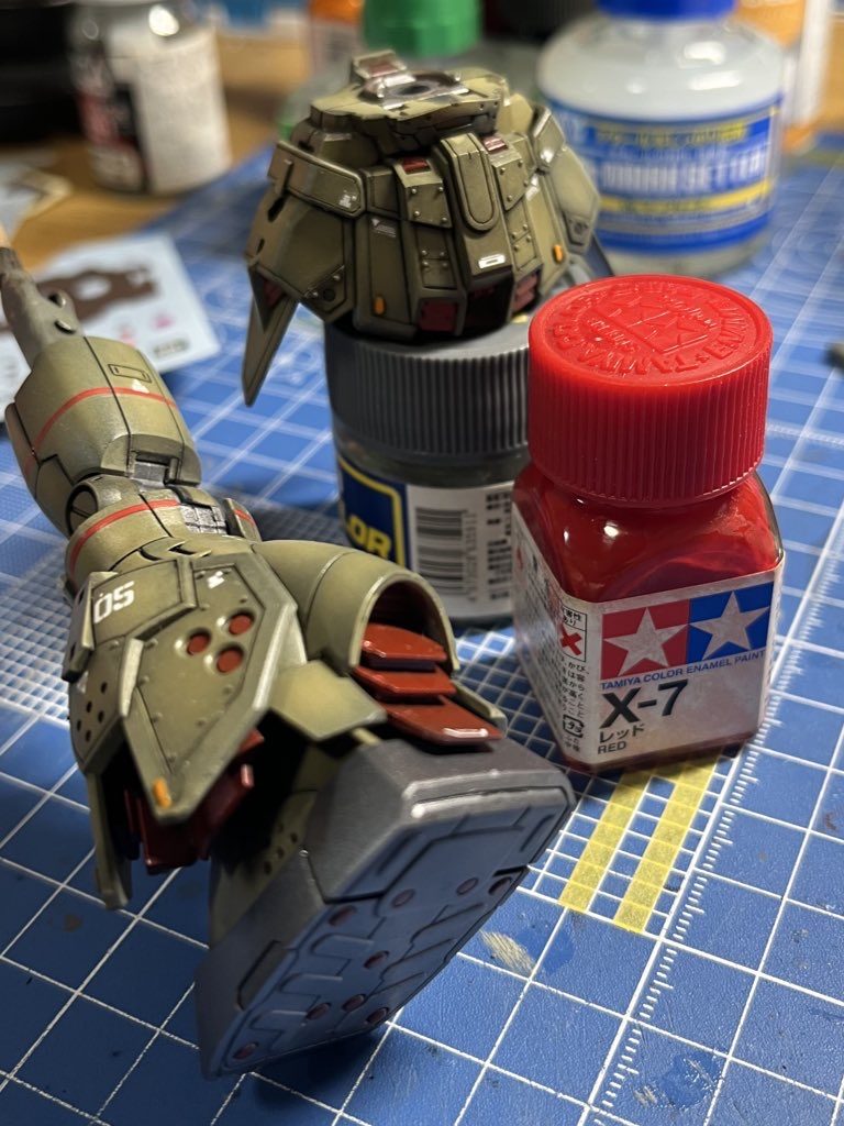 HG 1/144 高機動型ザク 地上用 (ダナン機)完成しました！–7枚目/制作者：black🇯🇵