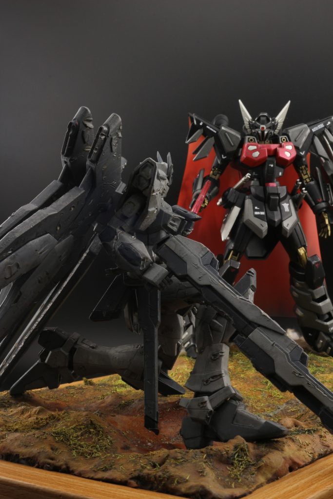 HG　ブラックナイトコードジバ ×ストライクフリーダム