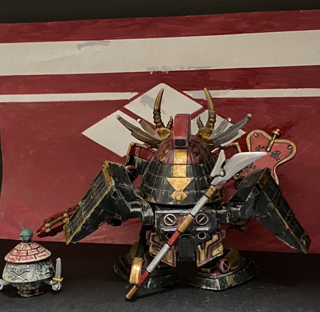 ウェザリング、奥が深いですね。。なかなかイメージ通りの仕上がりにならなくて苦労しましたが、楽しく制作できました(*´꒳`*)