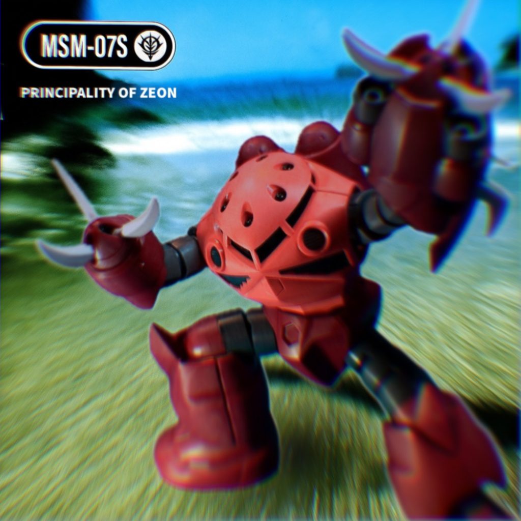 作品名：<p>ビルドファイターズの大腕ズゴックを入手したので片腕だけ利用して赤いシオマネキとして整面しつつ仮組み。</p>
