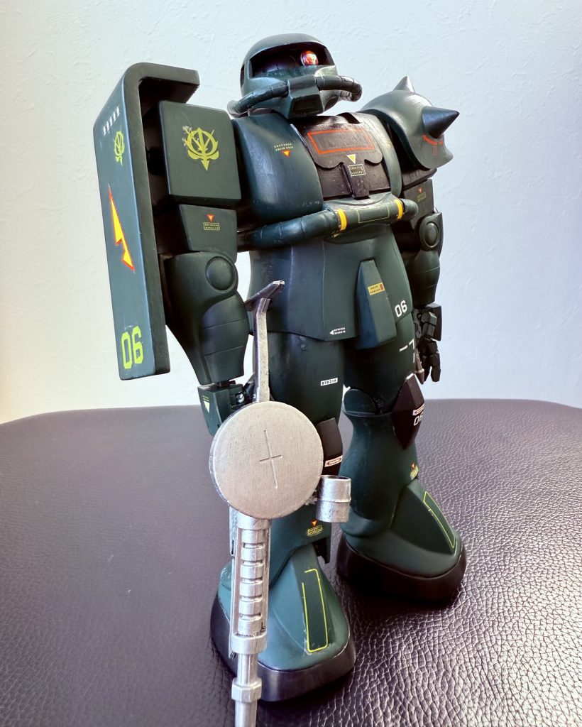 旧キット　ザク–2枚目/制作者：避雷針