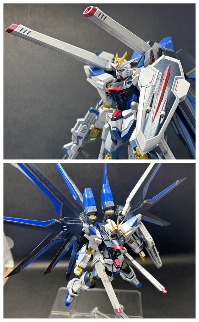 羽が増えた分、武装の展開が難しかったですがなんとか。