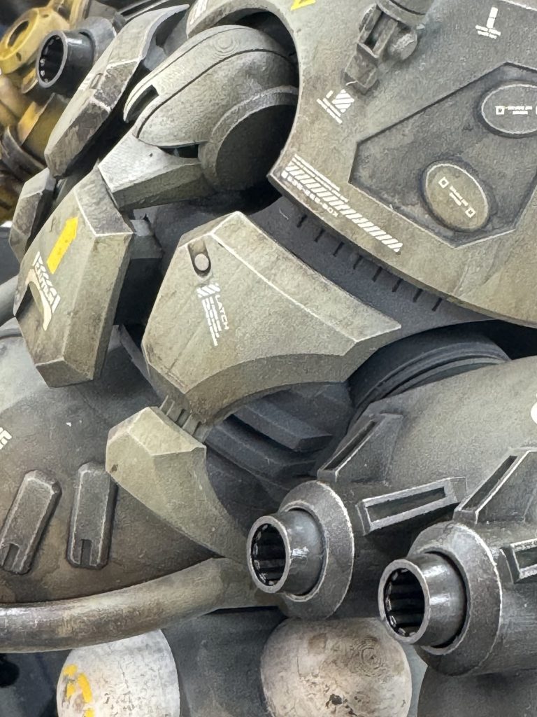 実は細かいディテールも表現。