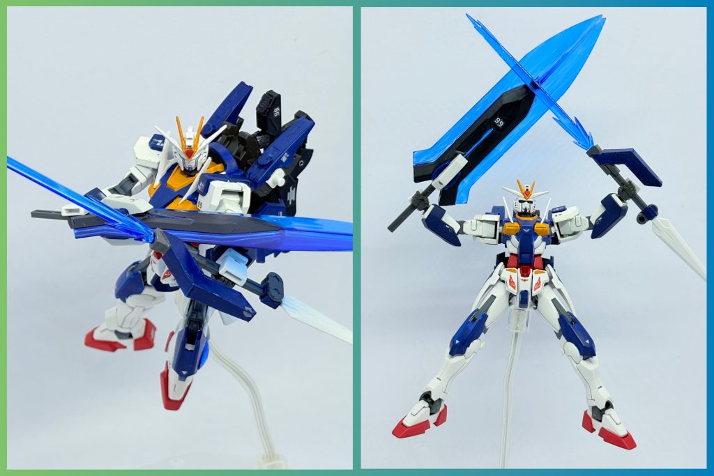 理論上はこんな感じでビーム刃形成して二刀流も可能。