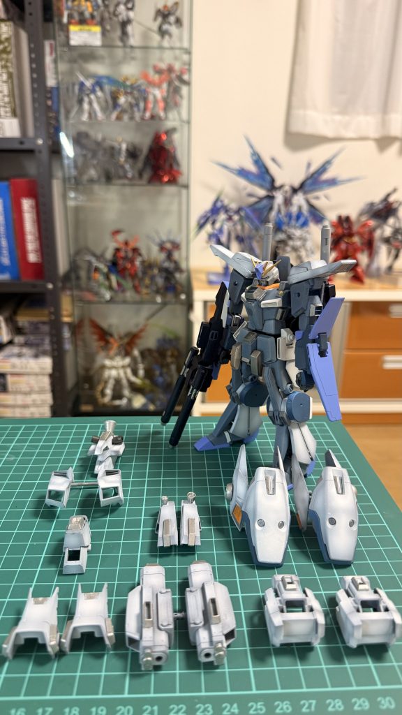 もちろん外装パーツはパージ可能です。