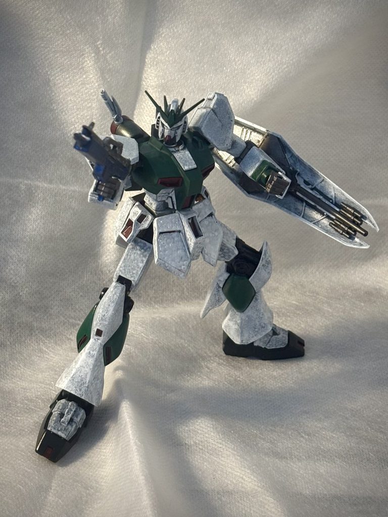 ビームライフルを撃ったり