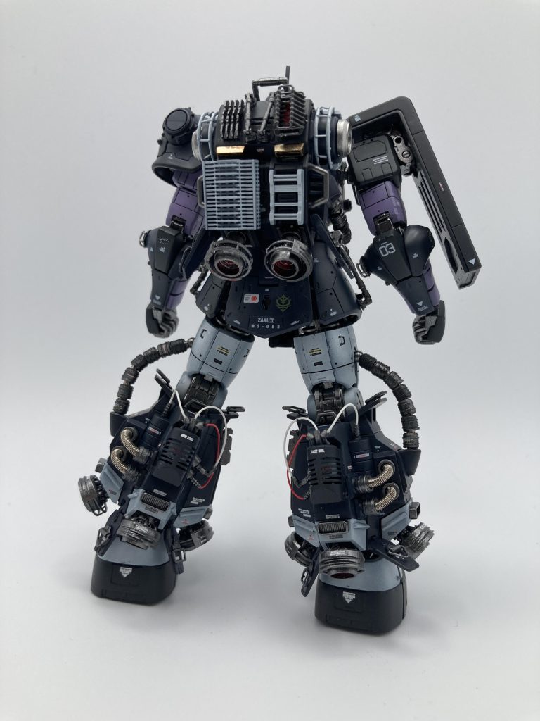 RG 黒い三連星ザクⅡ–3枚目/制作者：babby04