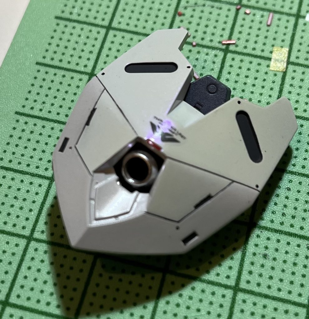 レッドポイントも仕込んでいるのですが、この画像はピンボケしていますね😅