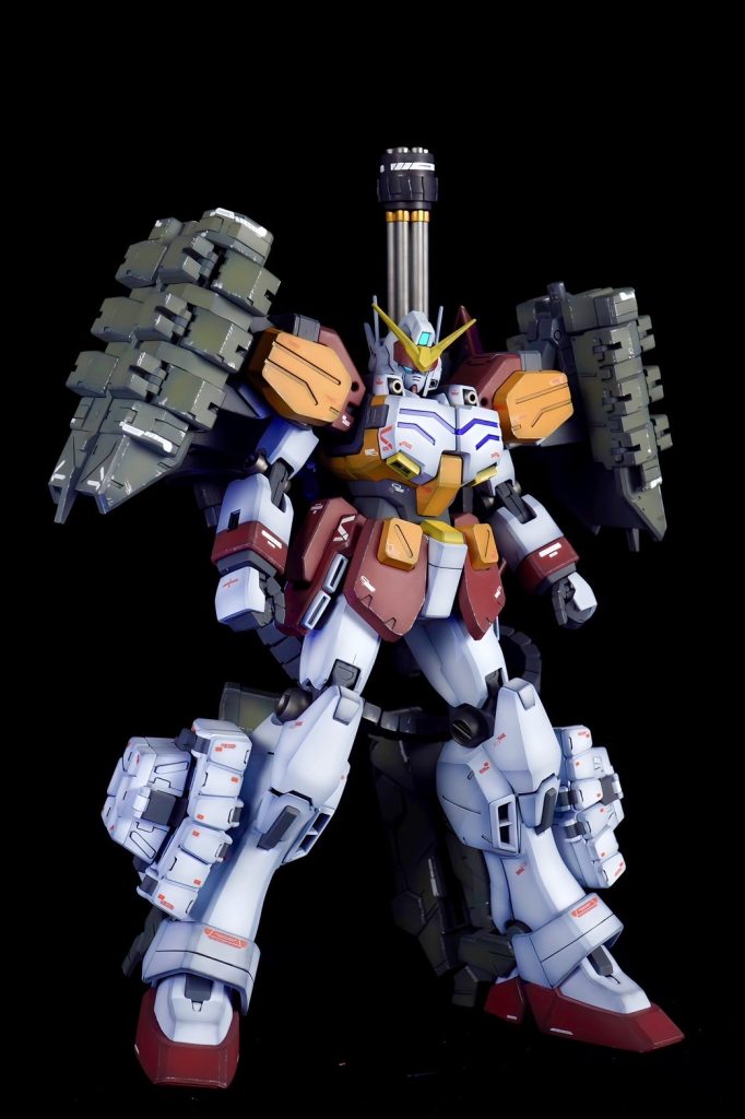 MGガンダムヘビーアームズEW(イーゲル装備)–2枚目/制作者：とりにてぃ～