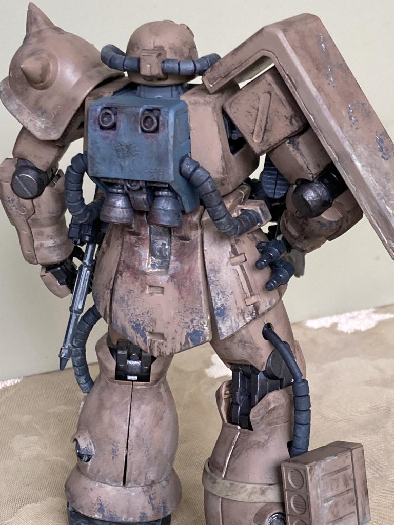 キンバライト基地ザクⅡ f2茶色の。–5枚目/制作者：ダレヤ？ローガンツ