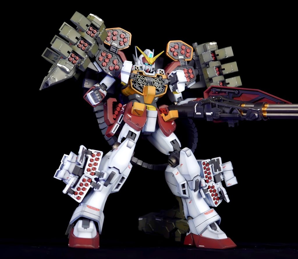 MGガンダムヘビーアームズEW(イーゲル装備)–3枚目/制作者：とりにてぃ～