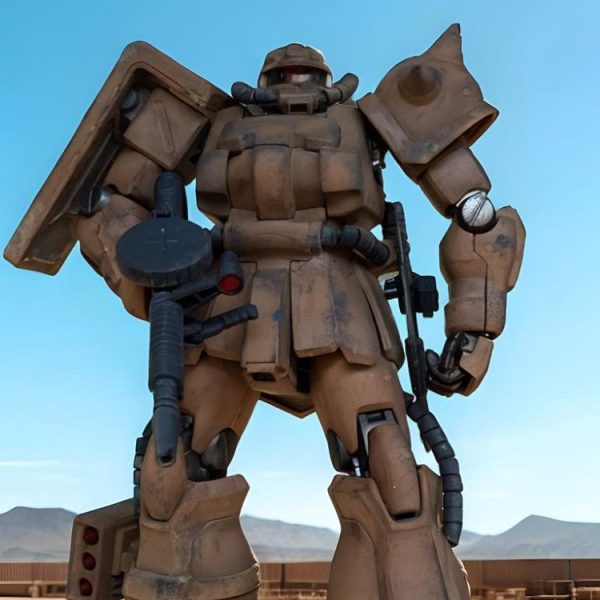 キンバライト基地ザクⅡ f2茶色の。