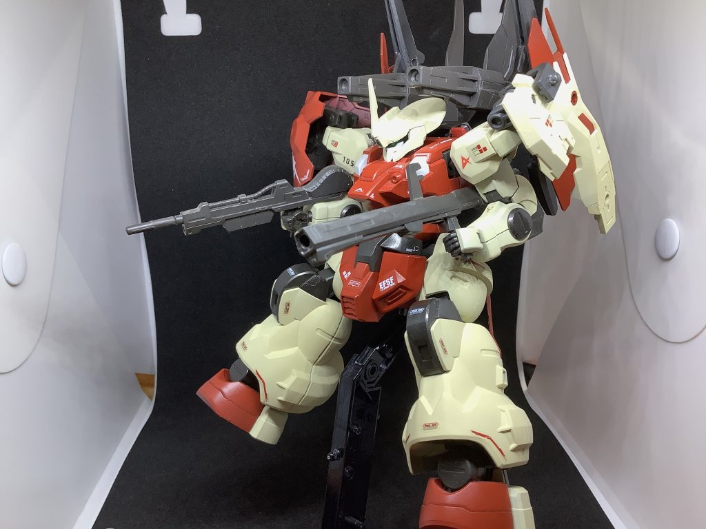 フルバースト状態ちなみに武装はディジェの物が手に入らなかったので百式のビームライフルとクレイバズーカで代用しました。