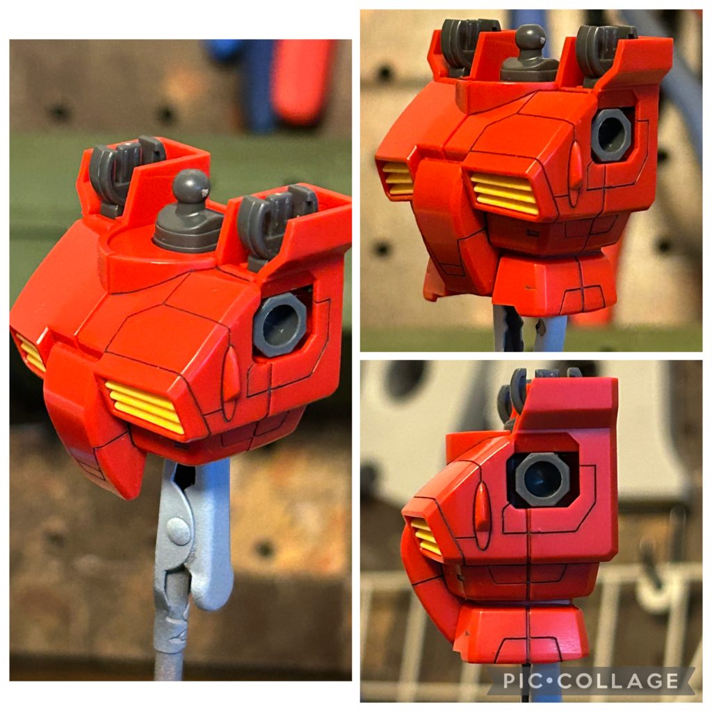 胸部、腹部の完成写真です😊パネルデザインは無数にありますので、お好みで😊ポイントはC面を跨ぐ！と言う事です😊