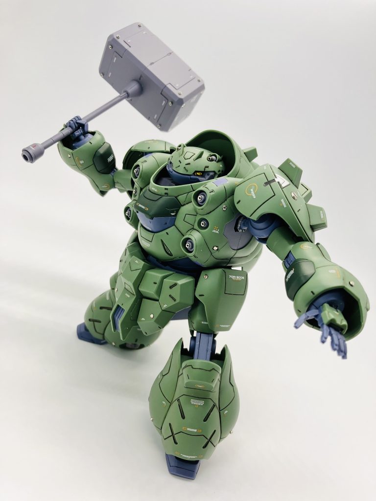 💟可愛いX2グシオンの撮影が楽しくて愉しくて🥴けど、こうやって撮ってる時に客観的に見ることが出来るので反省点も気付きますね💦やっぱりハンマーのメタルパーツは一部奥行き過ぎとか😅