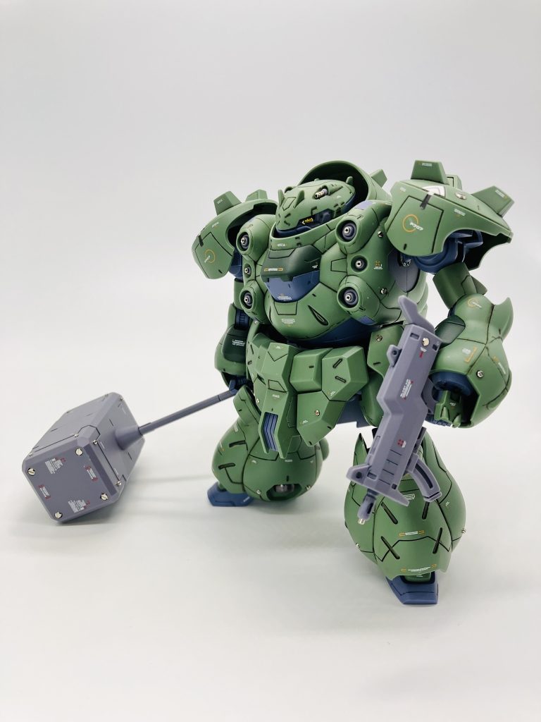 HG ガンダムグシオン 簡単フィニッシュちょいプラス–4枚目/制作者：ASUR