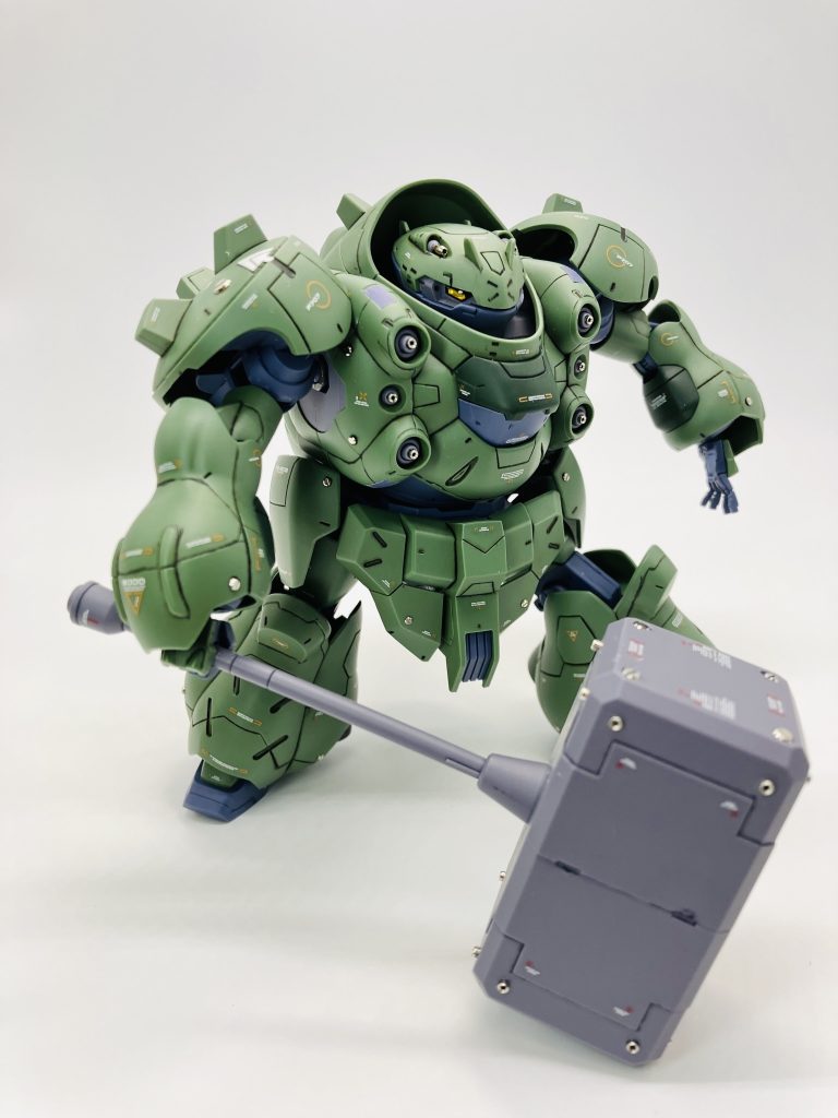 HG ガンダムグシオン 簡単フィニッシュちょいプラス–5枚目/制作者：ASUR
