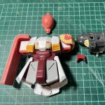 細かいディテールはこれからですが、ボディと肩はこんな感じで行こうかと。バックパッ[…]