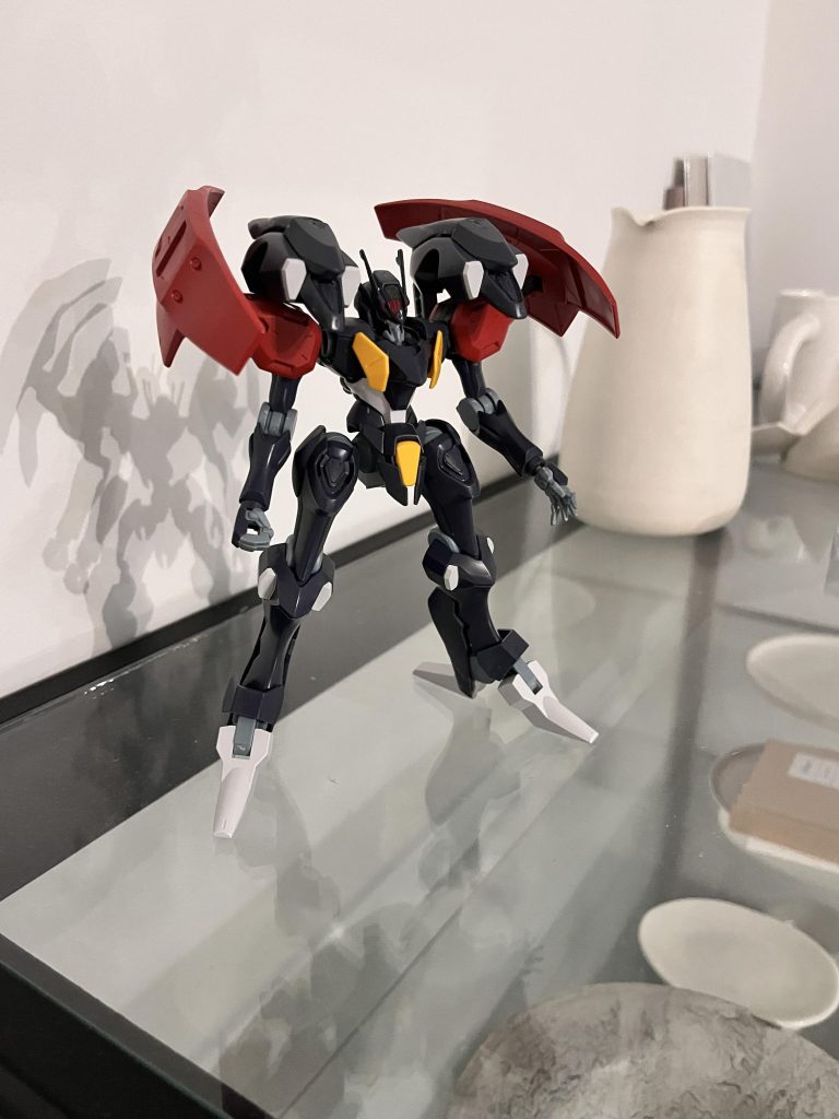 塗装前。龍っぽさが足りなかったので角とか尻尾とかをこの後足しました