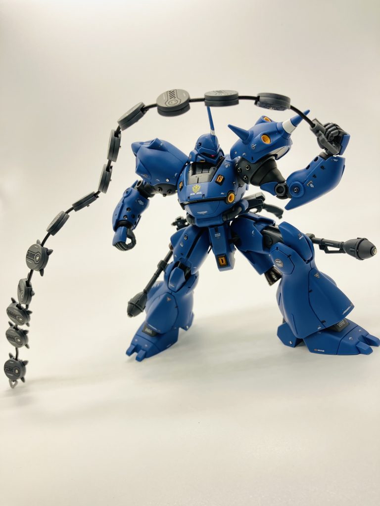 アンデルセン神父の爆導鎖❗️、、ではなくチェーンマインですね😗パーツ数が多く、スミ入れ&デカール&メタルパーツ✖️13個はなかなかの苦行😂ですがリード線で表情豊かにポージング出来て👍