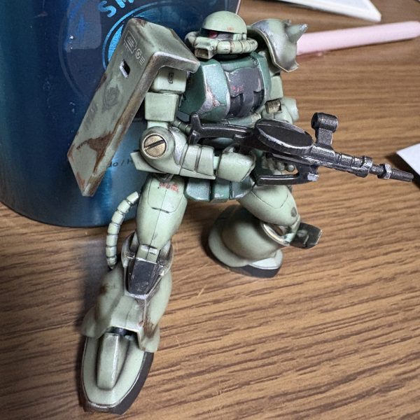 ザクⅡ(食玩塗装)