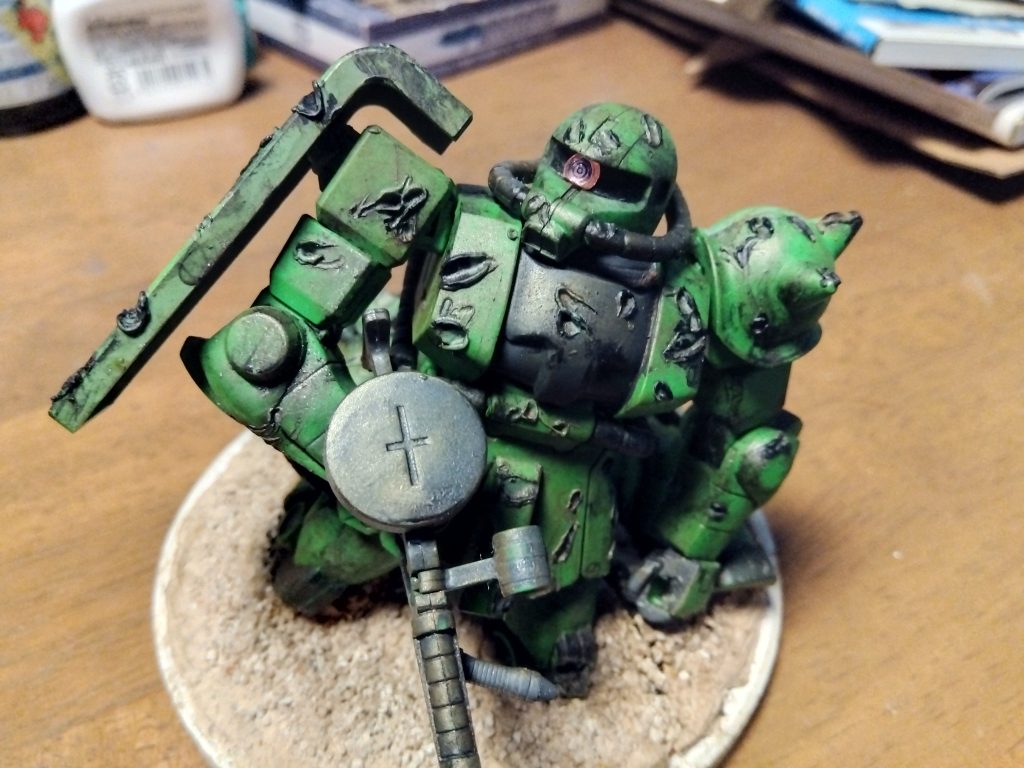 ザクⅡ戦場の世界（コースターの世界）