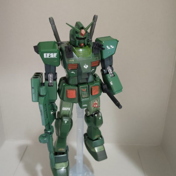 こやつもドライブラシを忘れたことに気がついて、ほっときゃいいのに、ドライブラシをすることにするアホな私(zaku-kao4)（4枚目）