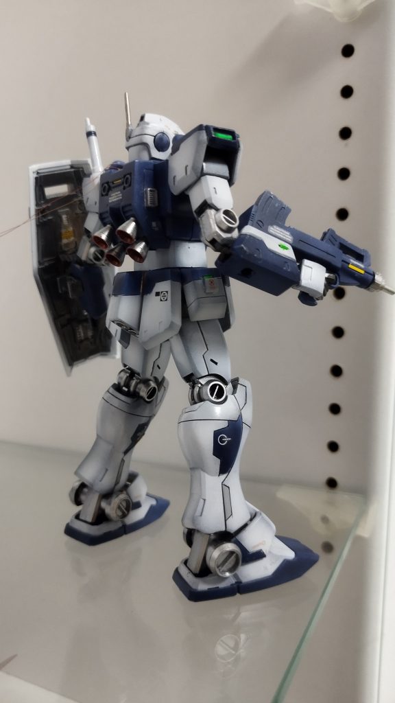 バーニアや関節のシルバー色が綺麗に発色してくれたので良かった。