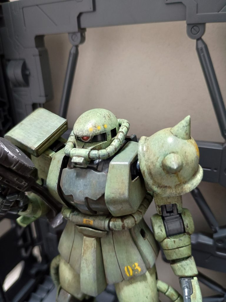 HG 量産型ザクⅡ 筆塗り全塗装