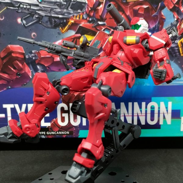 GQuuuuuuX 軽キャノン完成しました