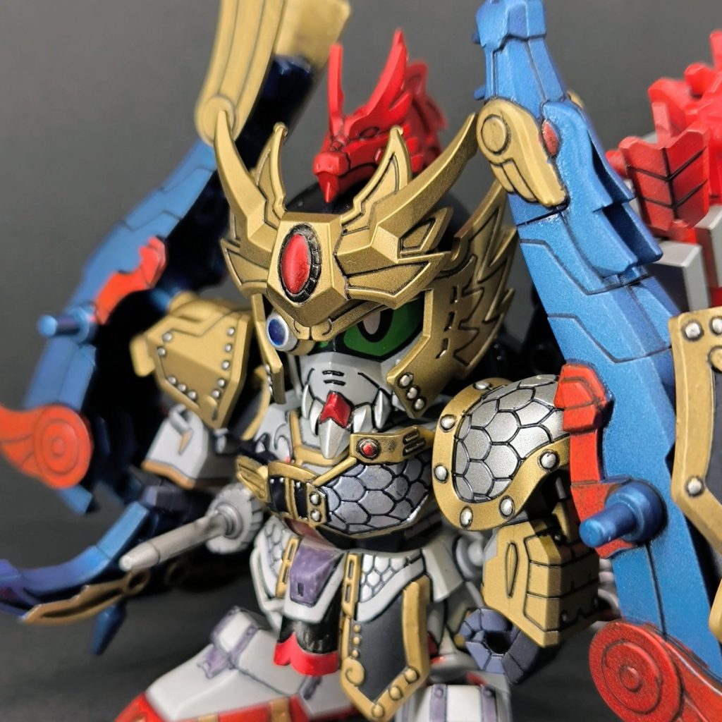 三国伝 黄忠ガンダム 全塗装｜三匹のMさんのガンプラ作品｜GUNSTA