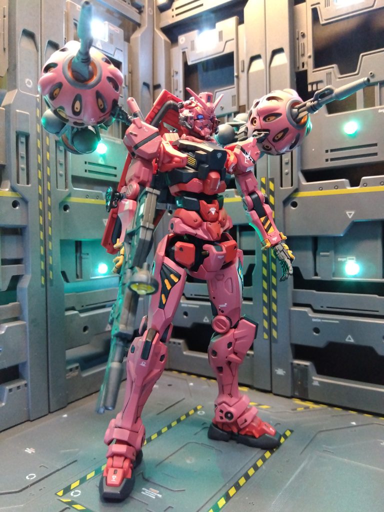 赤いガンダム–2枚目/制作者:n.delta