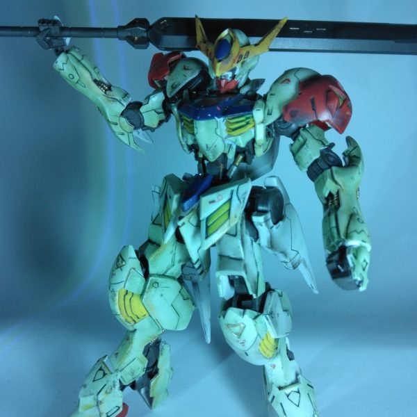 バルバトスルプス　部分塗装＆ウェザリング