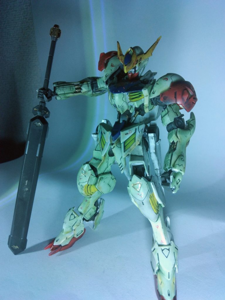 バルバトスルプス　部分塗装＆ウェザリング