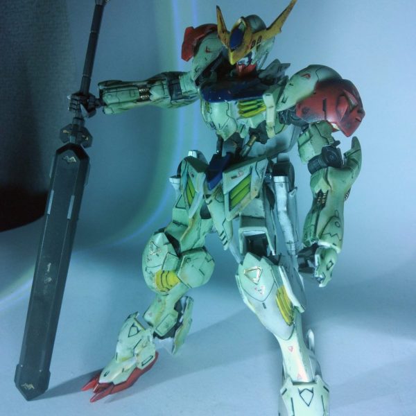 バルバトスルプス　部分塗装＆ウェザリング