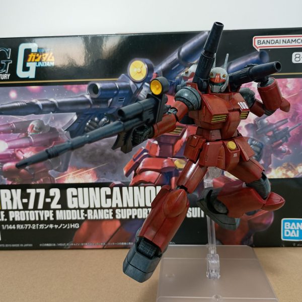 HG ガンキャノン　筆塗り全塗装計画　其の5