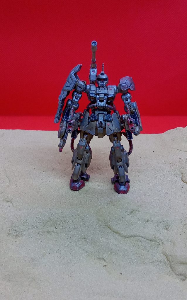 カラーは記憶のなかにあるザクキャノン「こんなカラーだったかな？」という感じです資料みていないので設定違いは許してください