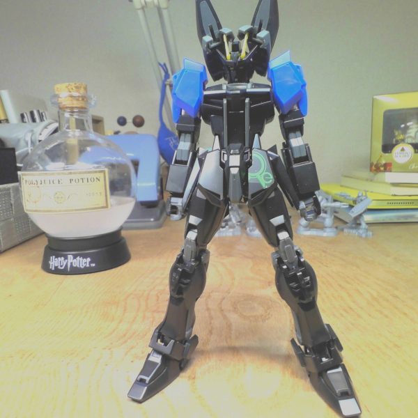 ストライクガンダム　ジャミングポット（ネコミミ）装備