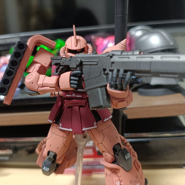 初代アニメカラーシャア専用高機動型ザクII