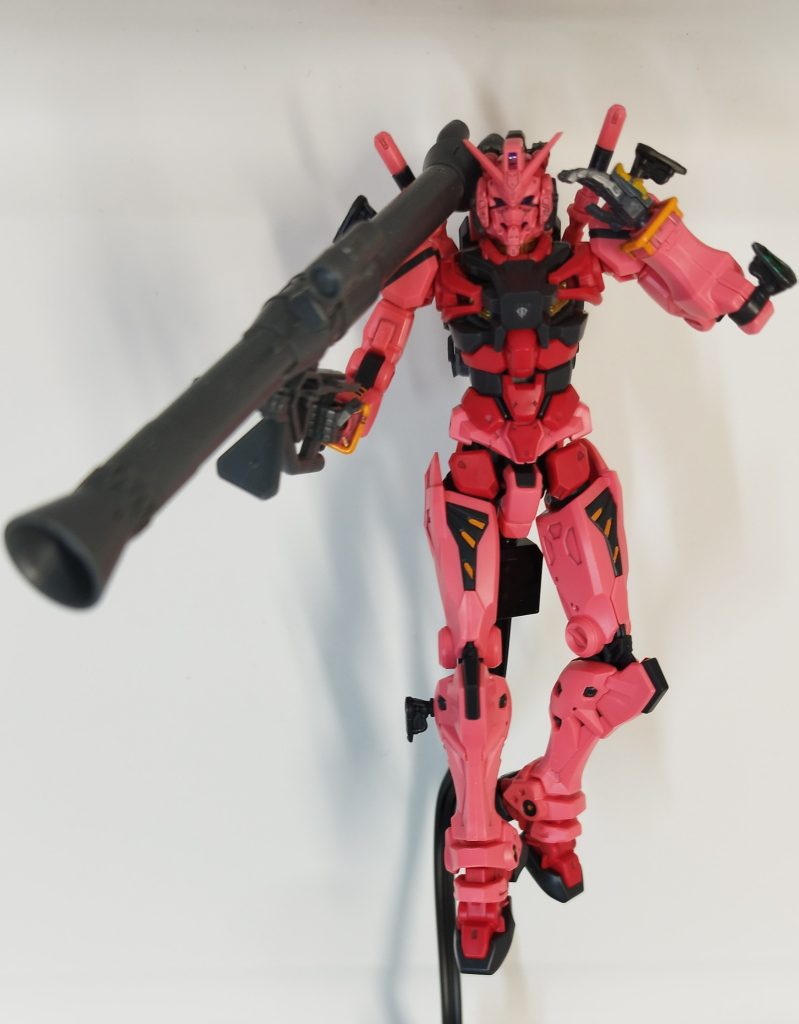 で、バズーカ作ったら、組み上げるのそっちのけでこうしてた