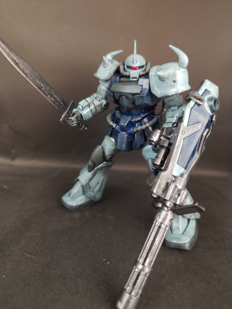 超初心者による水性塗装グフカスタム