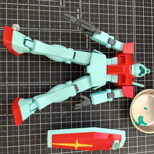 HG ジム筆塗り全塗装計画　其の1