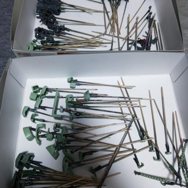 ぬるぽ（各色ごとに分けて塗装準備中）（3枚目）