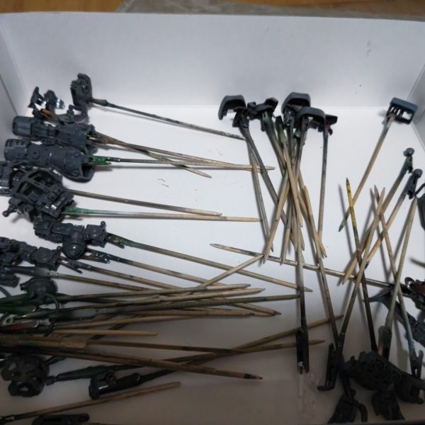 ぬるぽ（各色ごとに分けて塗装準備中）（4枚目）