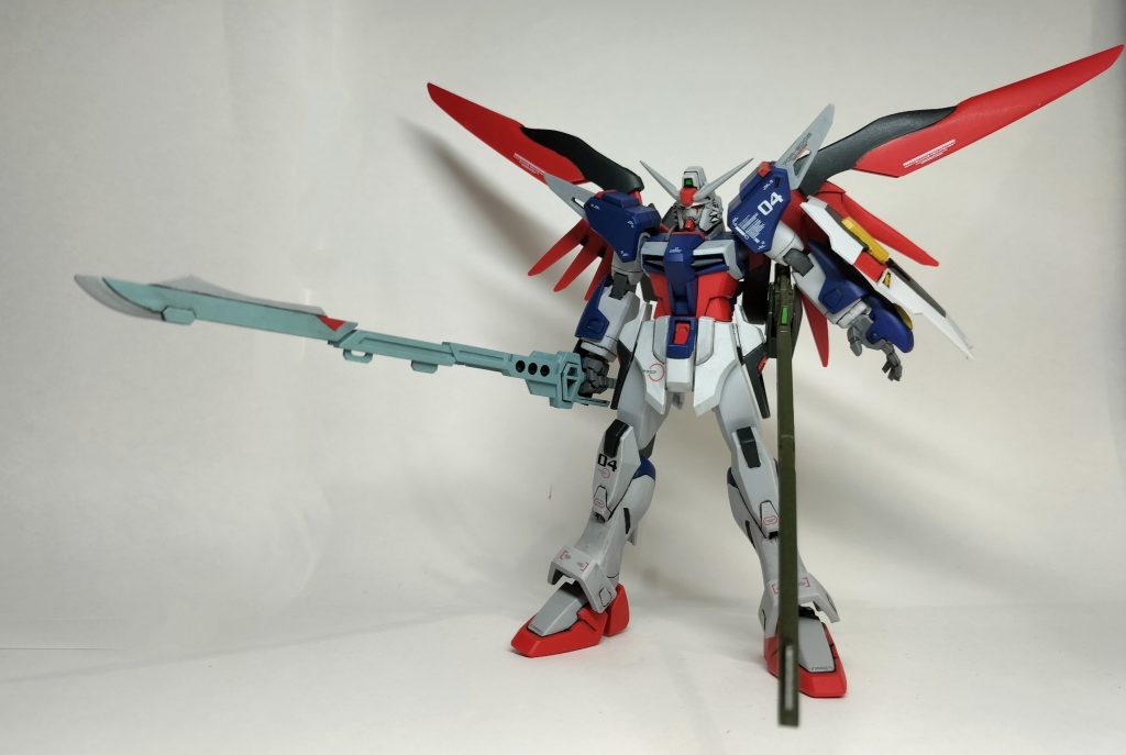 簡易ながら武装も展開出来ますよっ✨️