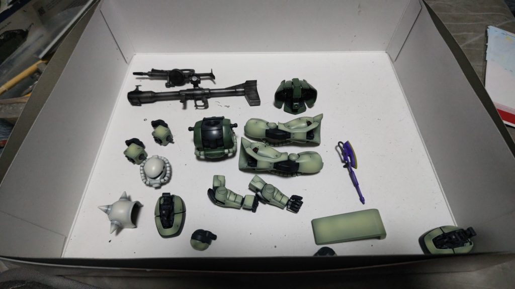 作品名：本日の成果<p>後はデカールの状態💦</p>
