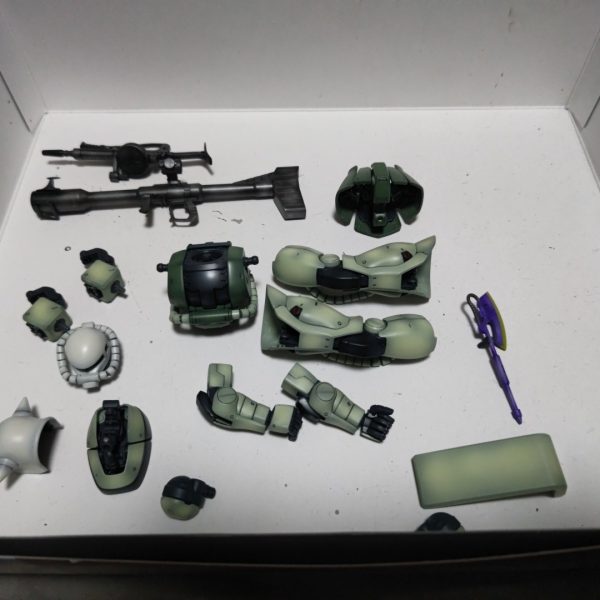 塗装と組み立てとか（夢中になって2枚しか撮ってない💦）（3枚目）