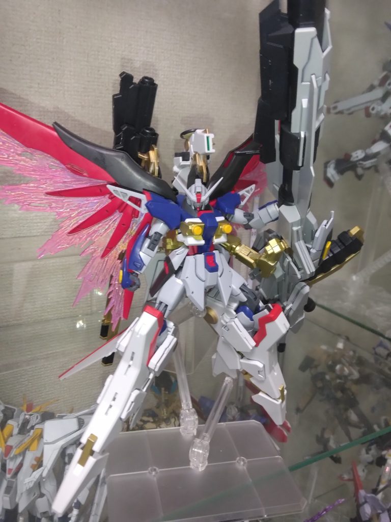 HG　デスティニーガンダムSPEC2ゼウスシルエット装備